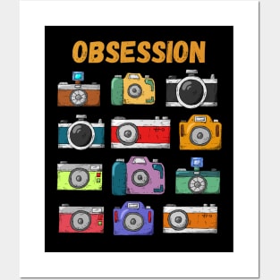 OBSESSION with cameras Posters and Art